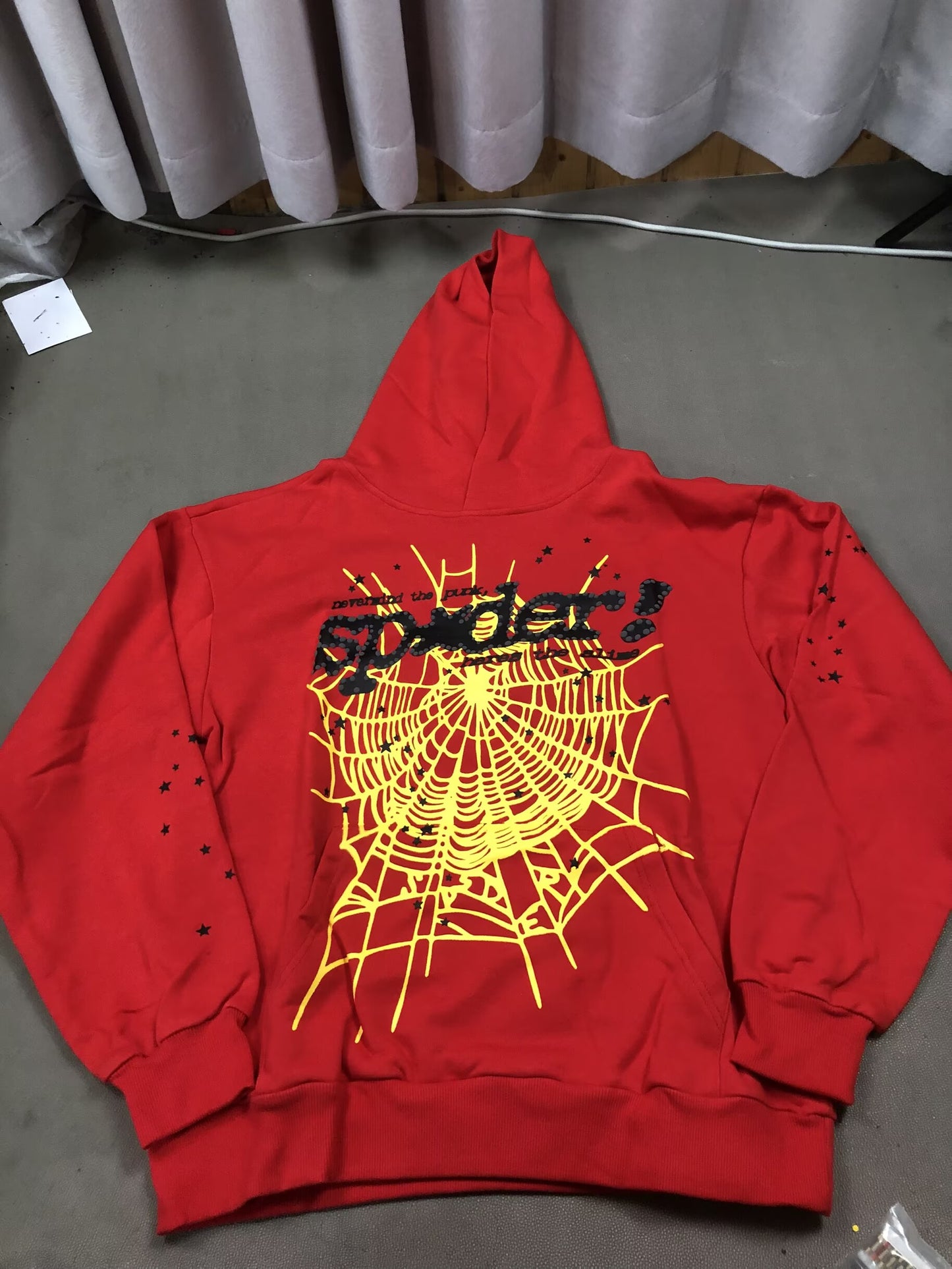 Sp5der Worldwide Hoodie – Rouge
