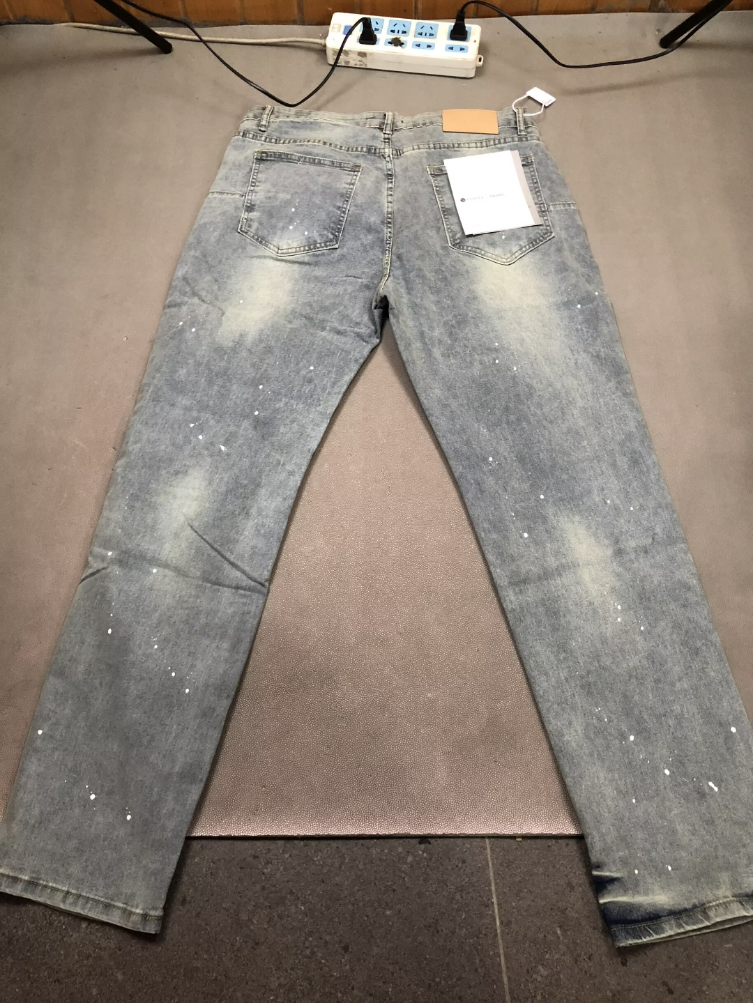 Purple Brand Jeans – Gris Logo PURPLE