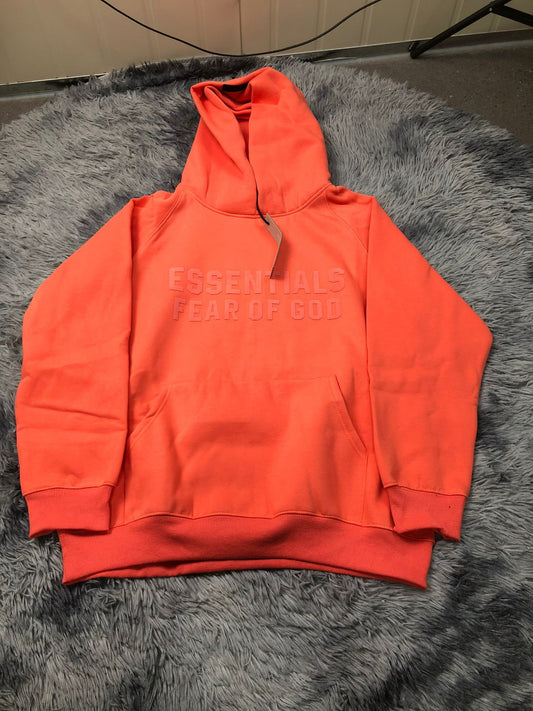 Fear of God Essentials Hoodie – Orange