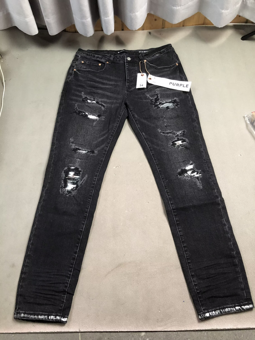 Purple Brand Jeans – Noir Distressed